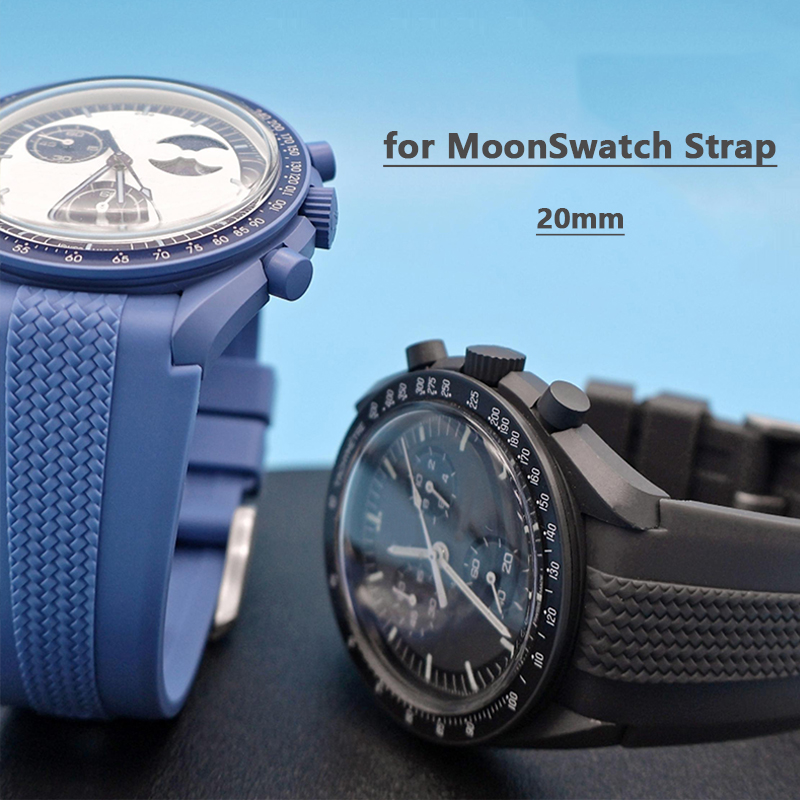 Omega Watch Speedmaster - Rubber Strap for Swatch X Omega