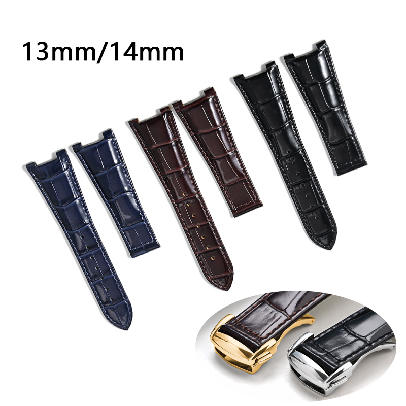 Omega Watch Speedmaster - Genuine Leather Watchband For Omega Constellation