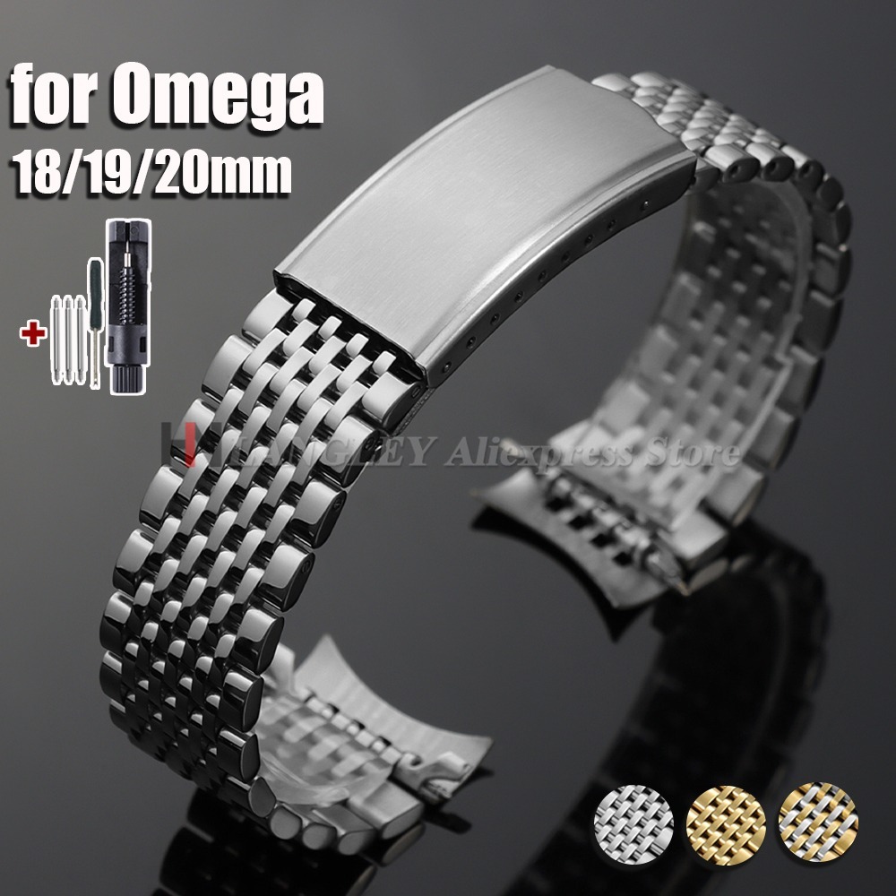 Omega Watch Speedmaster - 18mm 19mm 20mm Stainless Steel Watch