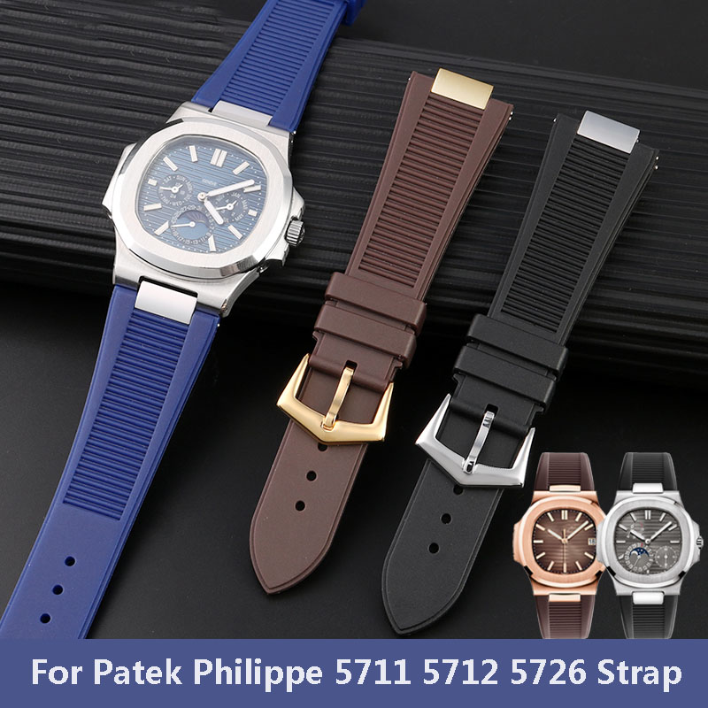 Patek Philippe Watch Nautilus - For PP Patek Philippe Silicone Belt