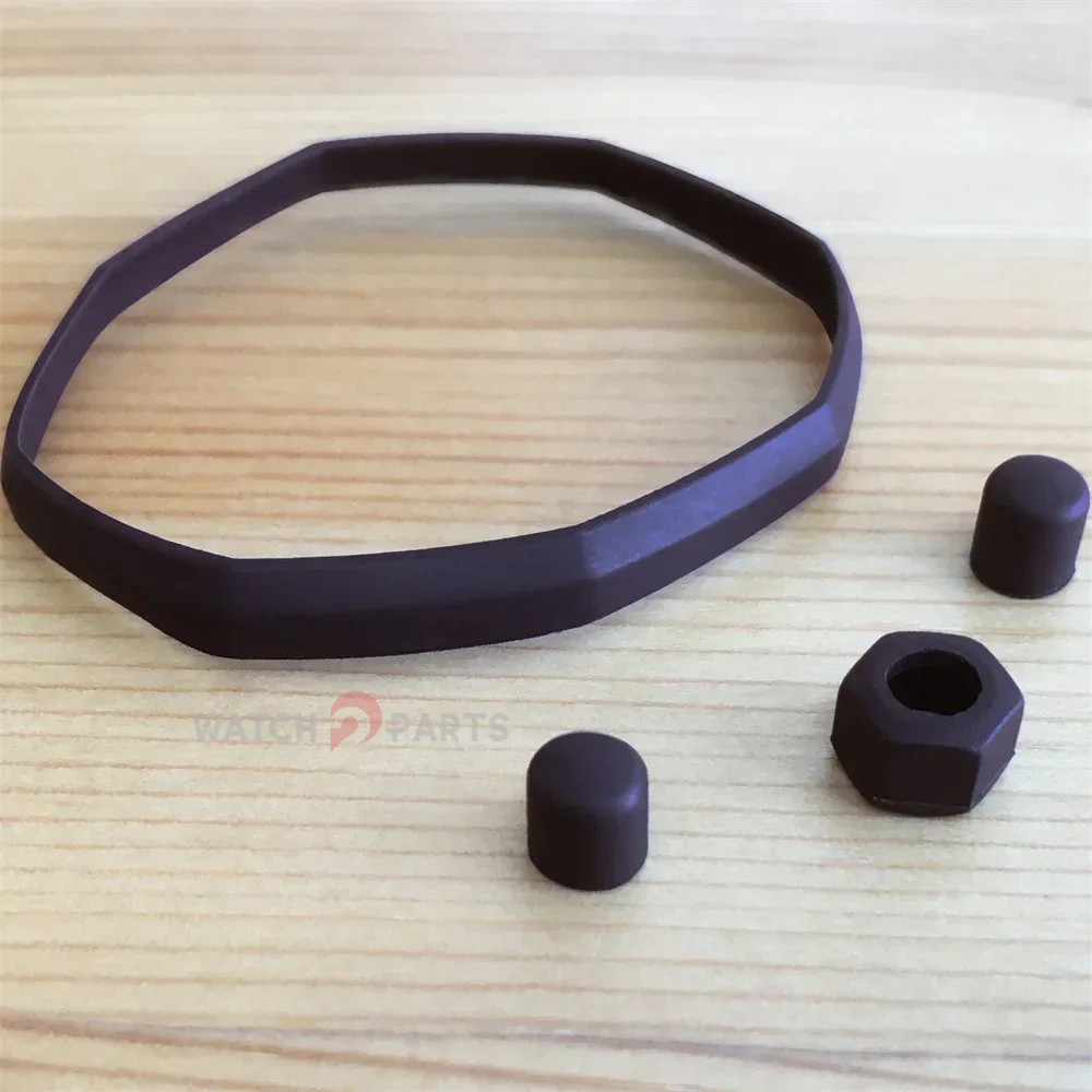Audemars Piguet Watch Royal Oak - Watch Pusher Crown Bezel Rubber Cap/Ring