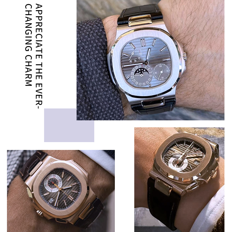25mm Concave Metal Part Genuin - Patek Philippe Watch Nautilus ulasan dan harga