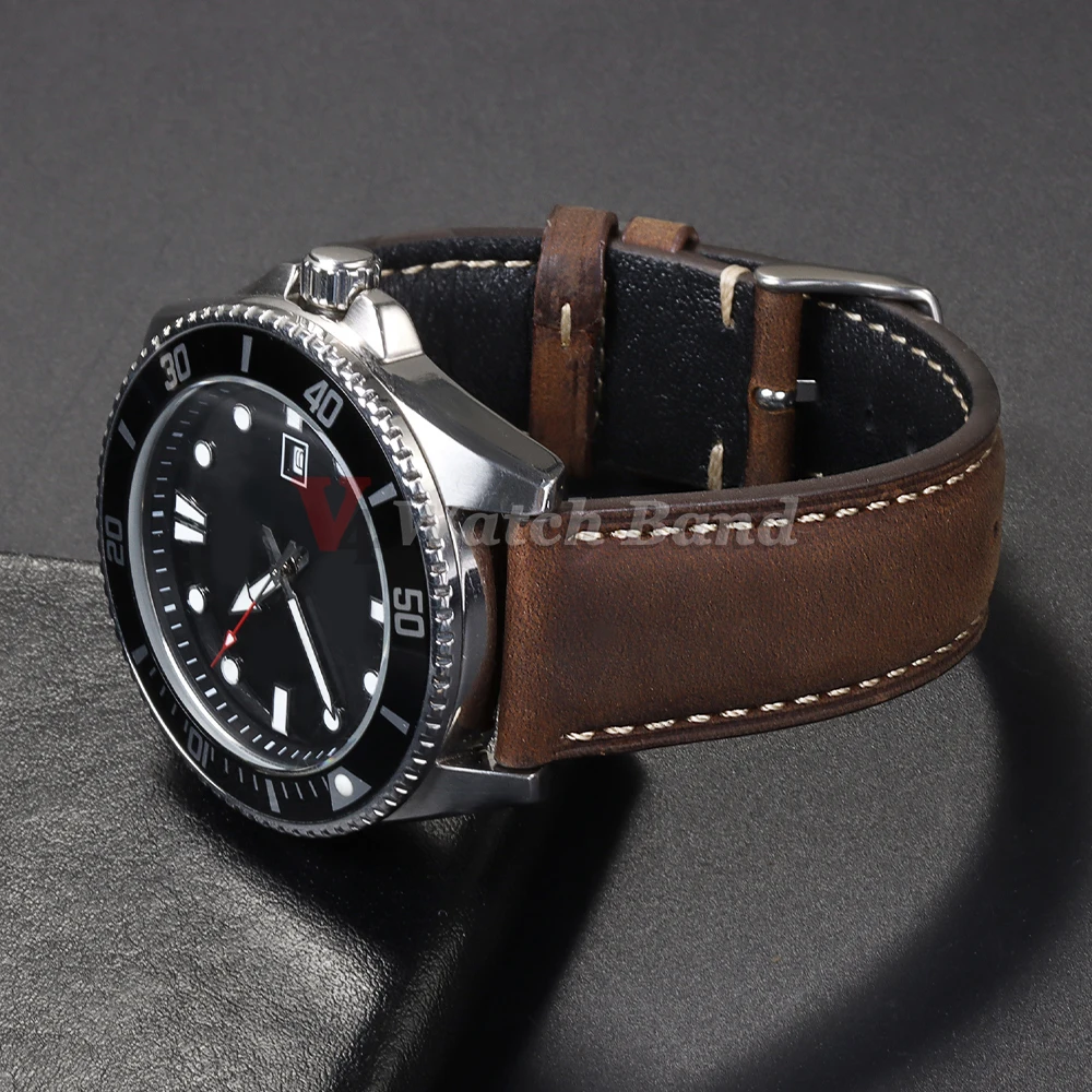 Genuine Calfskin Watchband for - Omega Watch Speedmaster ulasan dan harga