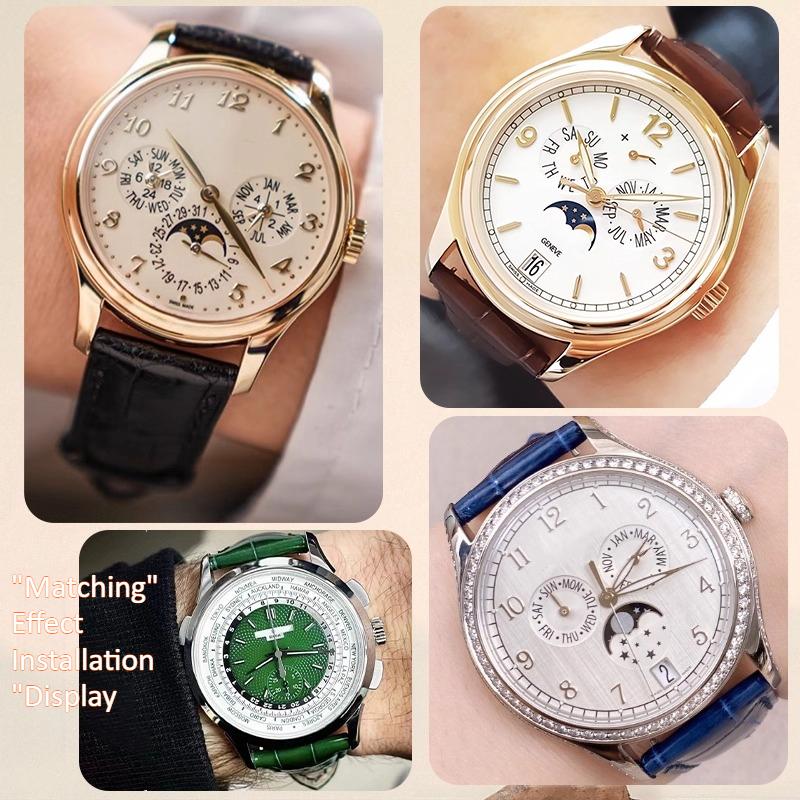 High-quality top-grain cowhide - Patek Philippe Watch Calatrava ulasan dan harga