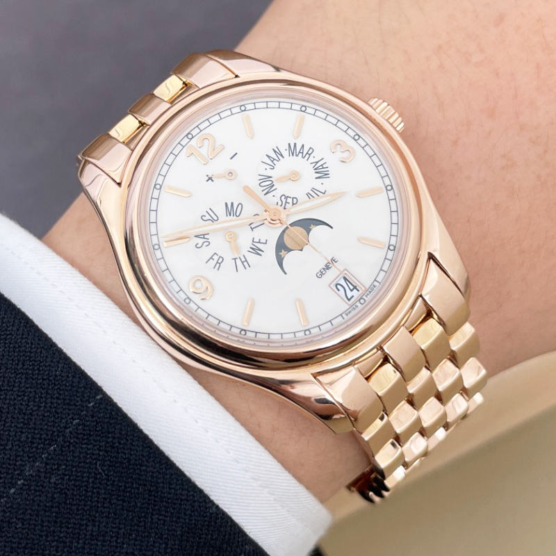 High-quality metal watch strap - Patek Philippe Watch Calatrava ulasan dan harga