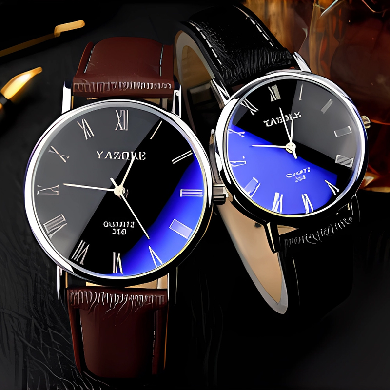 YAZOLE Minimalist Quartz Watch - Leather Watch Band Men ulasan dan harga