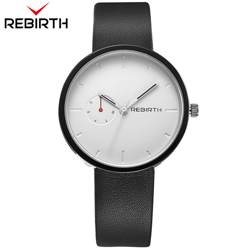 2018 Rebirth Popular Men Women - Leather Watch Band Men ulasan dan harga