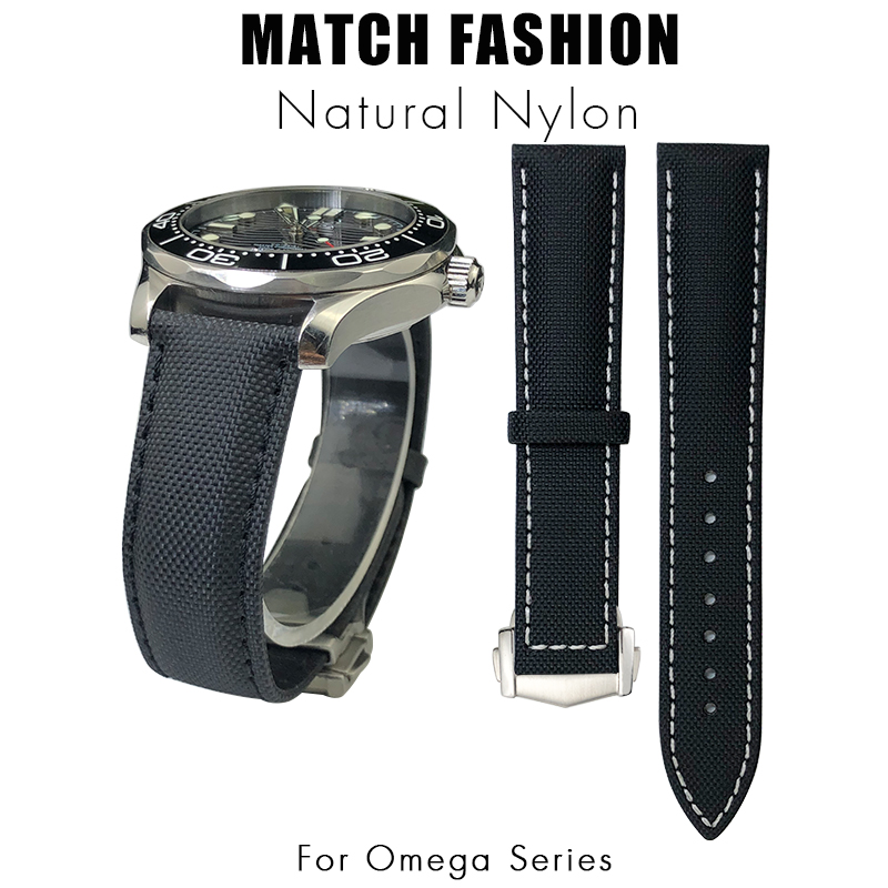 19mm 20mm 21mm 22mm Nylon Leat - Omega Watch Speedmaster ulasan dan harga