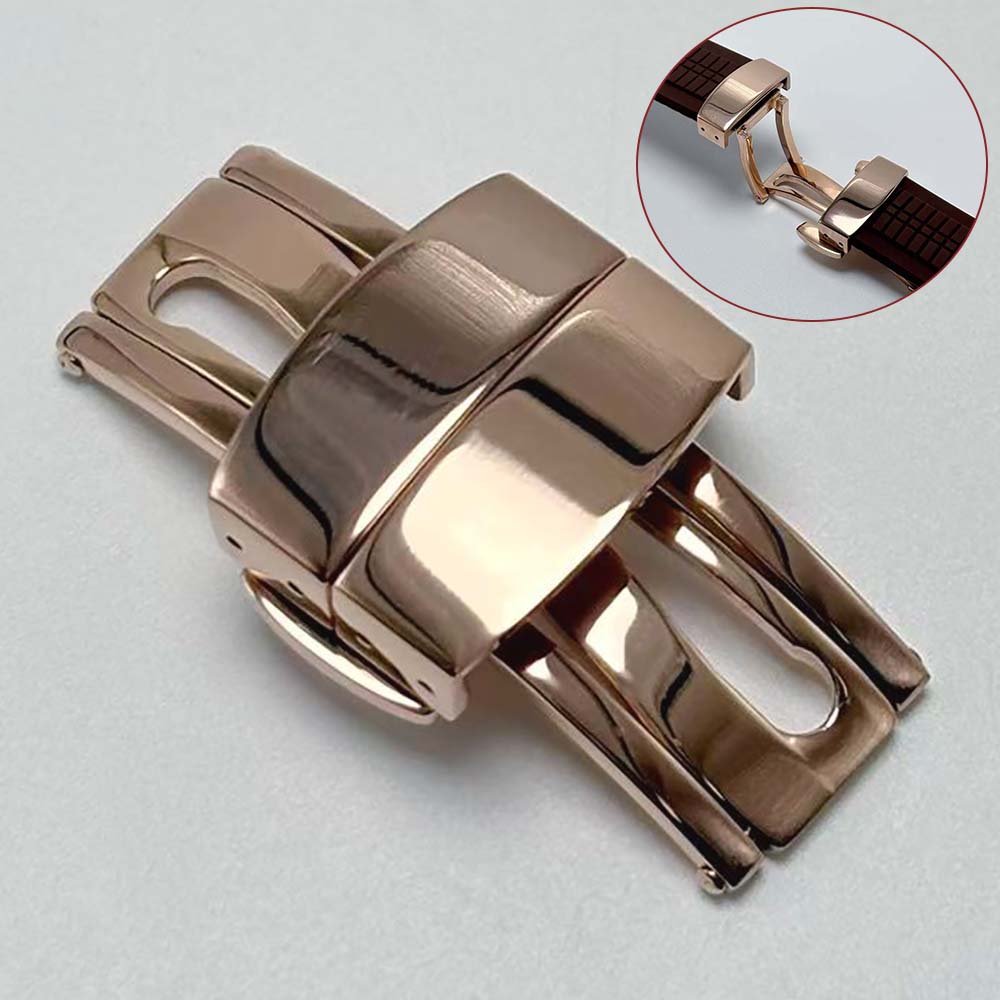 High-Quality Stainless Steel W - Butterfly Clasp Deployant ulasan dan harga