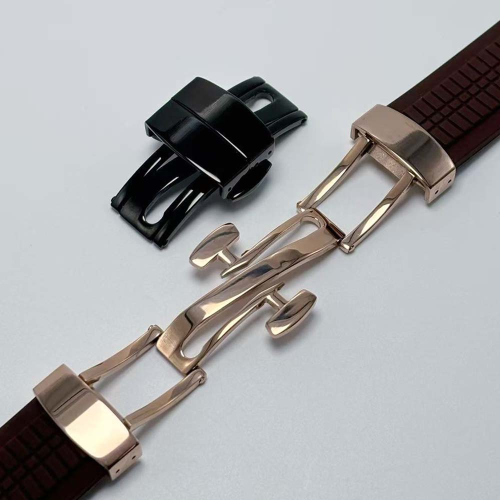 High-Quality Stainless Steel W - Butterfly Clasp Deployant ulasan dan harga