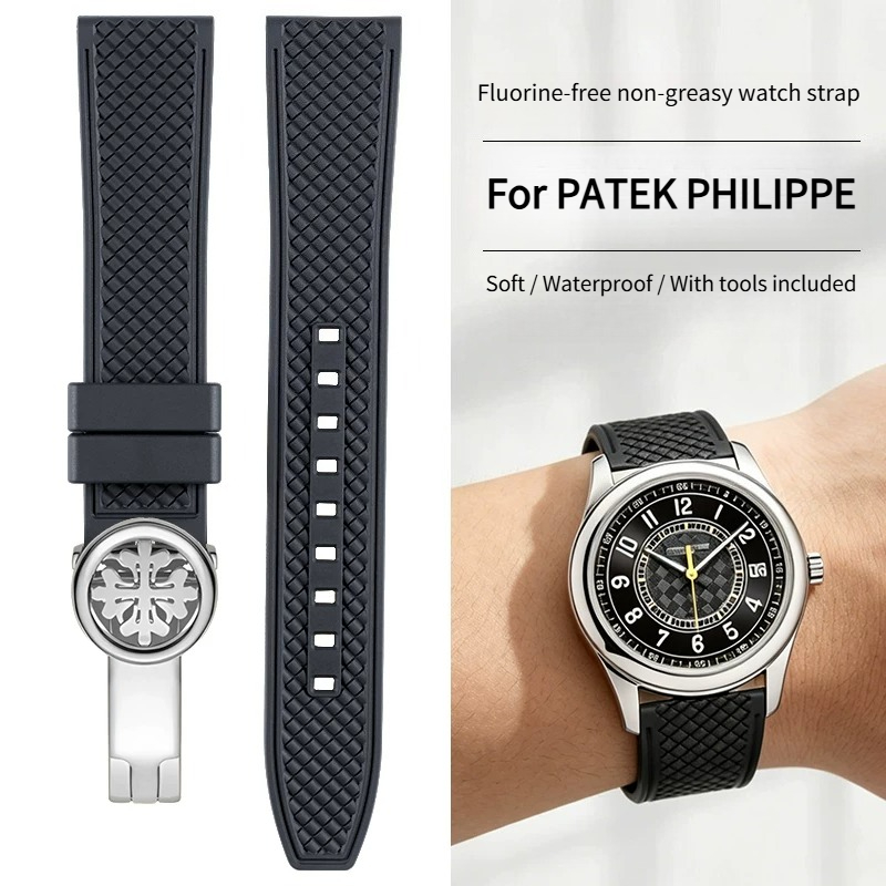 Fluorine rubber watch strap do - Patek Philippe Watch Calatrava ulasan dan harga