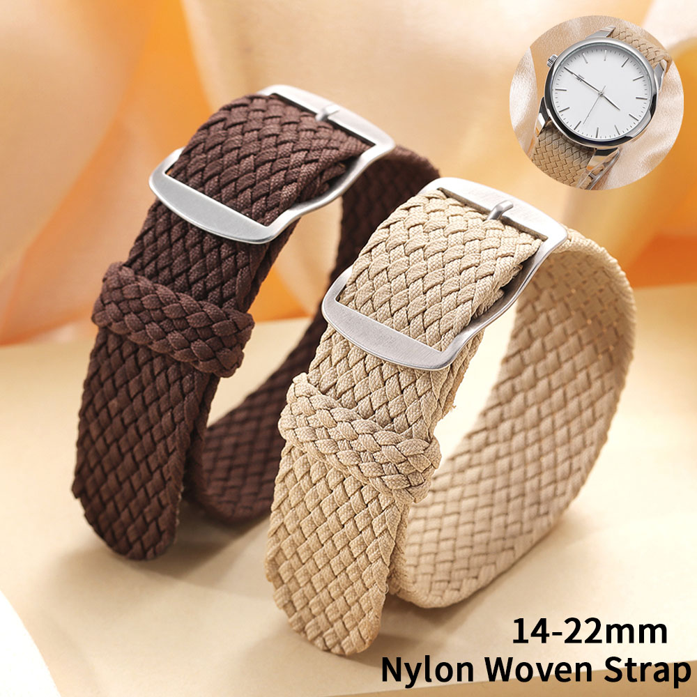 14mm 16mm 18mm 20mm 22mm Woven - Perlon Strap Woven ulasan dan harga