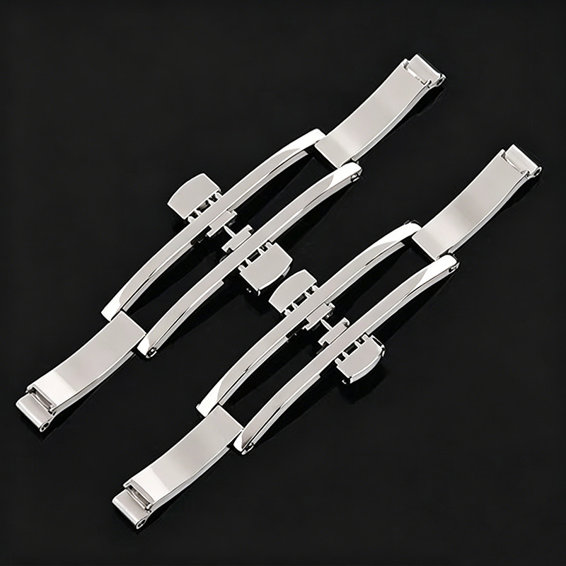 Watch Band Buckle Stainless St - Butterfly Clasp Deployant ulasan dan harga