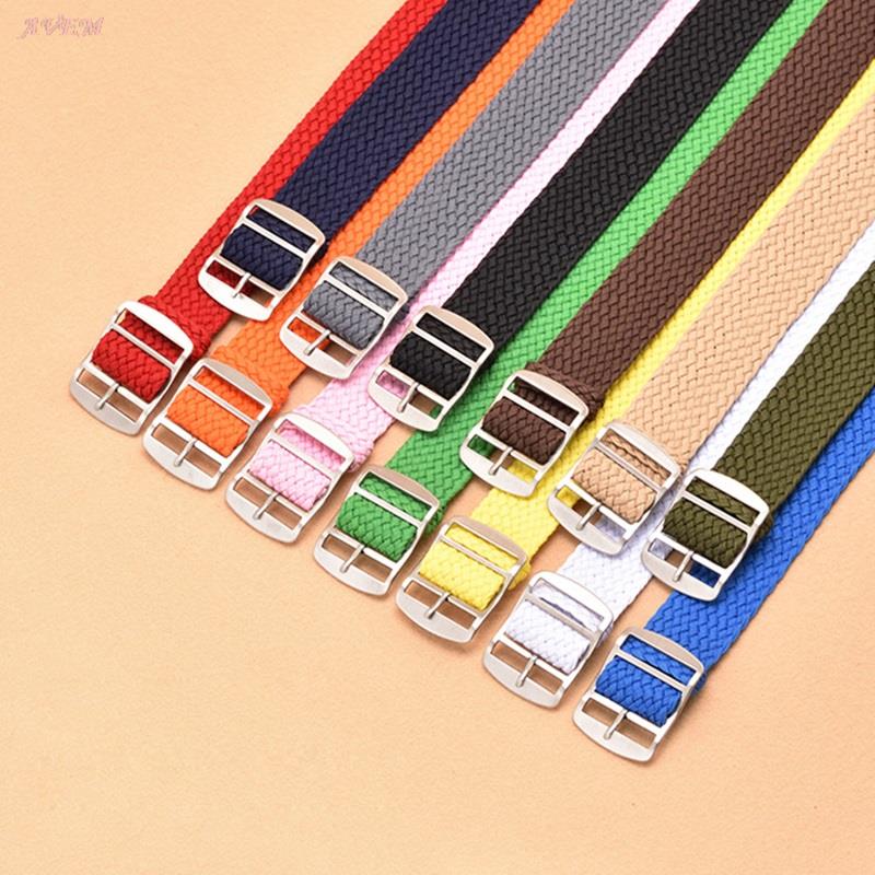 Canvas Sport Watchband Colorfu - Perlon Strap Woven ulasan dan harga