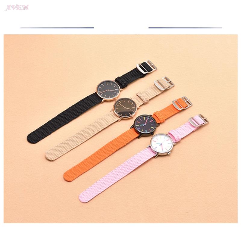 Canvas Sport Watchband Colorfu - Perlon Strap Woven ulasan dan harga