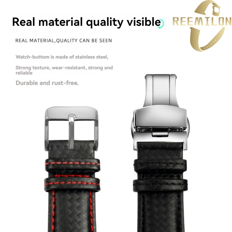 Carbon fiber lines cowhide wat - Patek Philippe Watch Calatrava ulasan dan harga