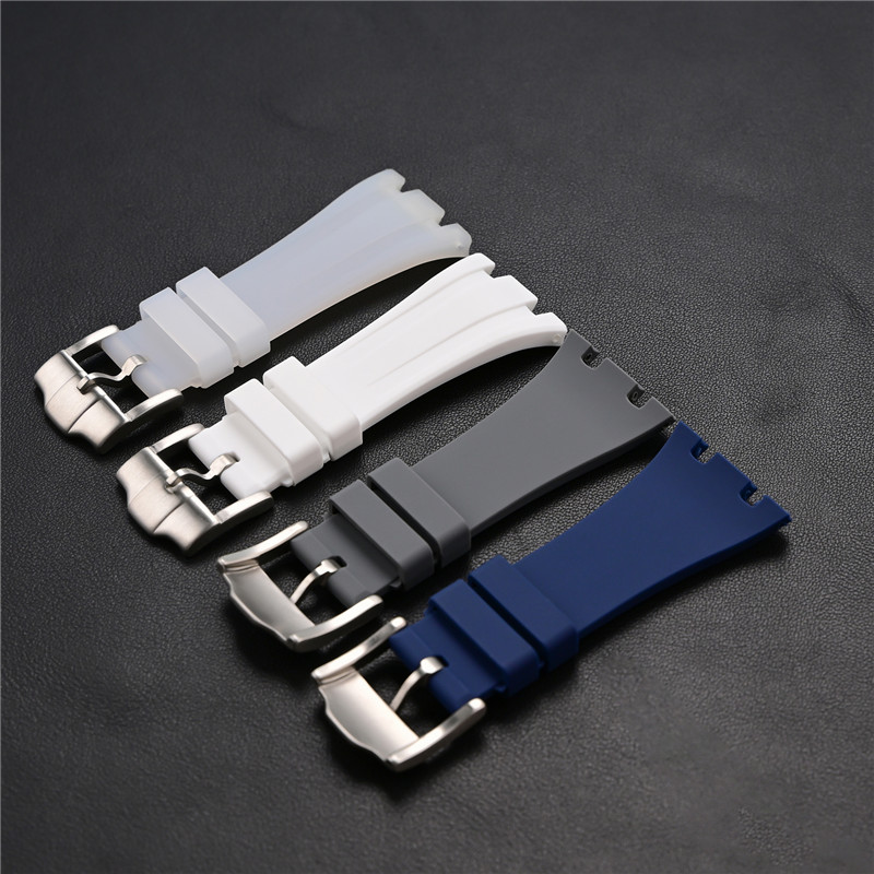 Rubber Silicone Strap 26mm for - Audemars Piguet Watch Royal Oak ulasan dan harga