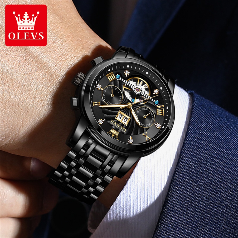 OLEVS Classic Men's Watches To - Rolex Watch Daytona ulasan dan harga