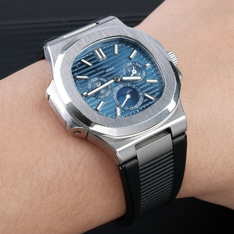 25*13mm Premium Rubber Concave - Patek Philippe Watch Nautilus ulasan dan harga