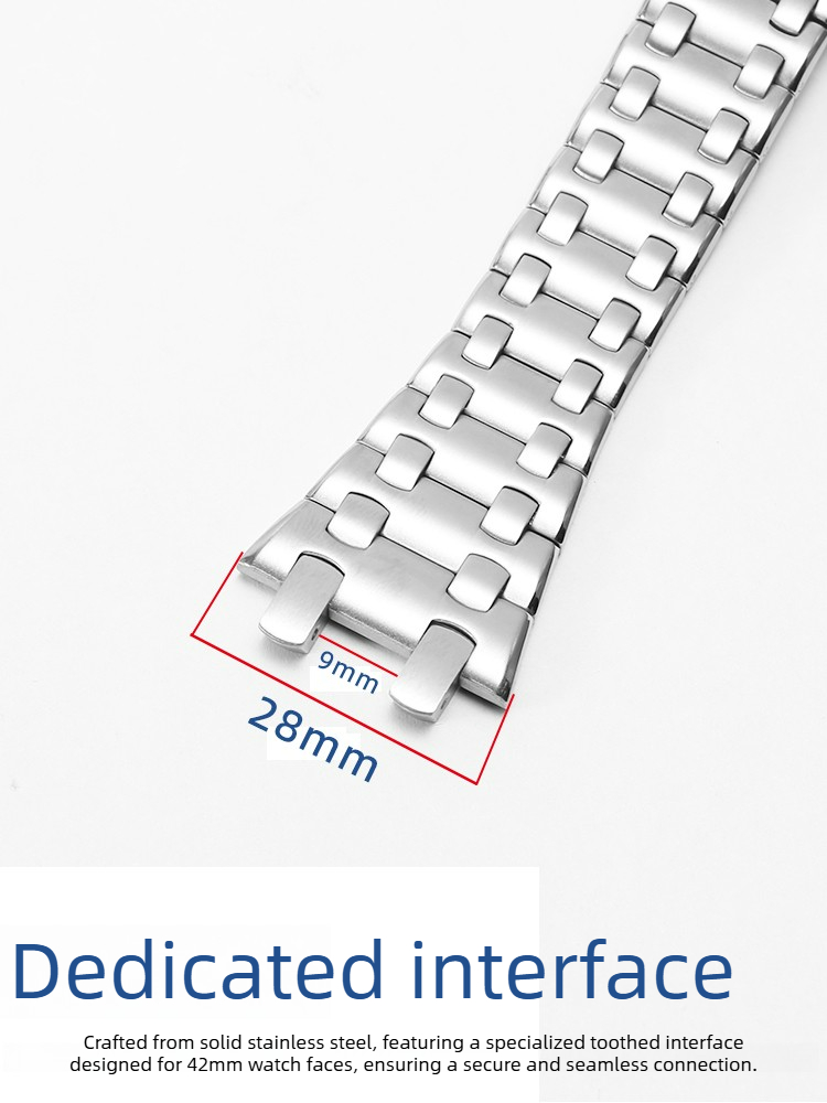 Stainless Steel Watch Strap fo - Audemars Piguet Watch Royal Oak Offshore ulasan dan harga