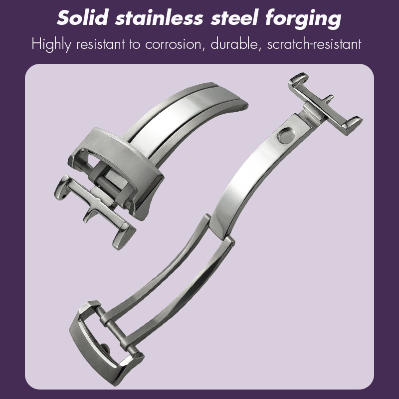 316L Stainless Steel Folding B - Butterfly Clasp Deployant ulasan dan harga