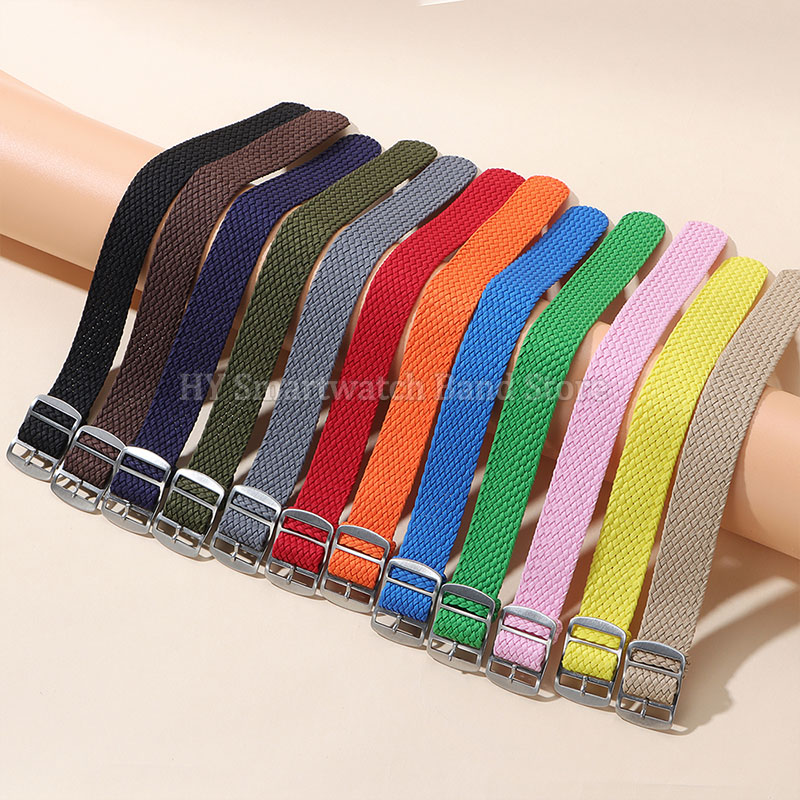 14mm 16mm 18mm 20mm 22mm Woven - Perlon Strap Woven ulasan dan harga