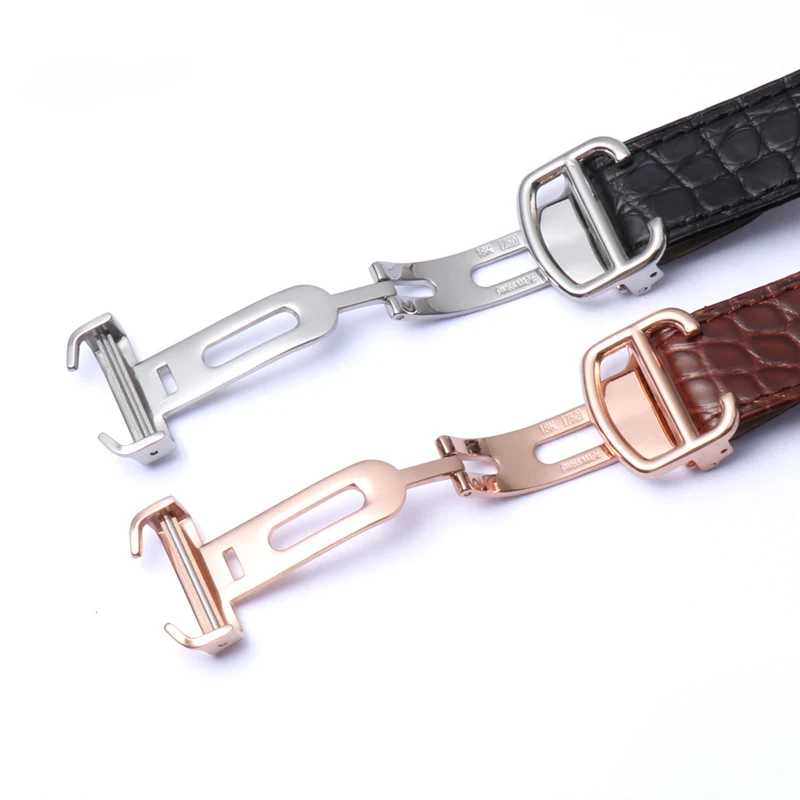 Alligator Genuine Leather Watc - Cartier Watch Santos ulasan dan harga