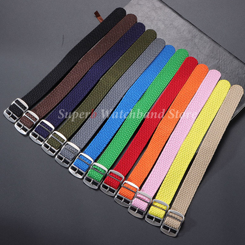 Nylon Woven Canvas Watch Band  - Perlon Strap Woven ulasan dan harga