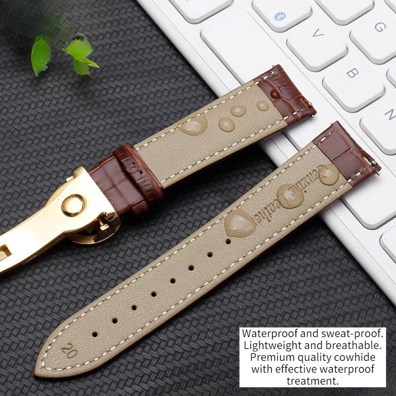 Watch strap genuine leather fo - Patek Philippe Watch Calatrava ulasan dan harga