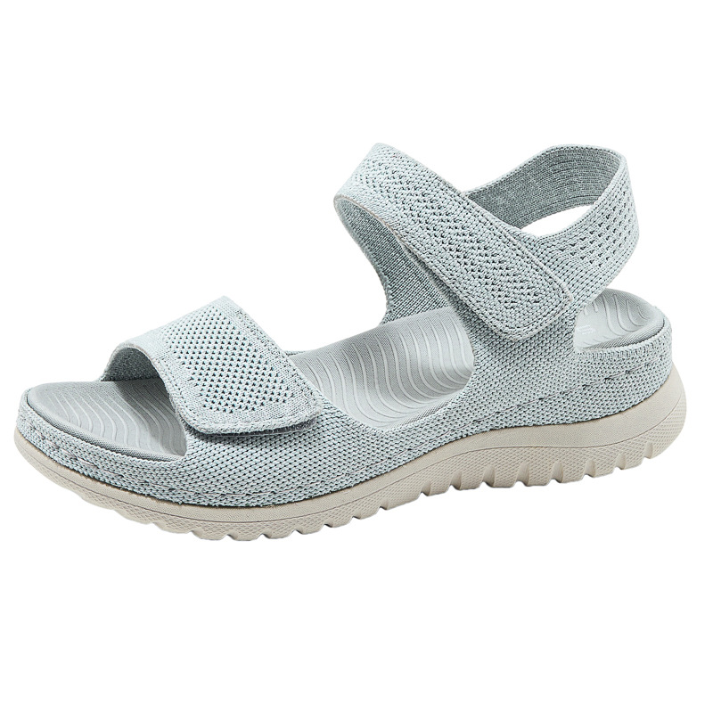 Ladies Knit Mesh Platform Spor - Sport Loop Velcro ulasan dan harga