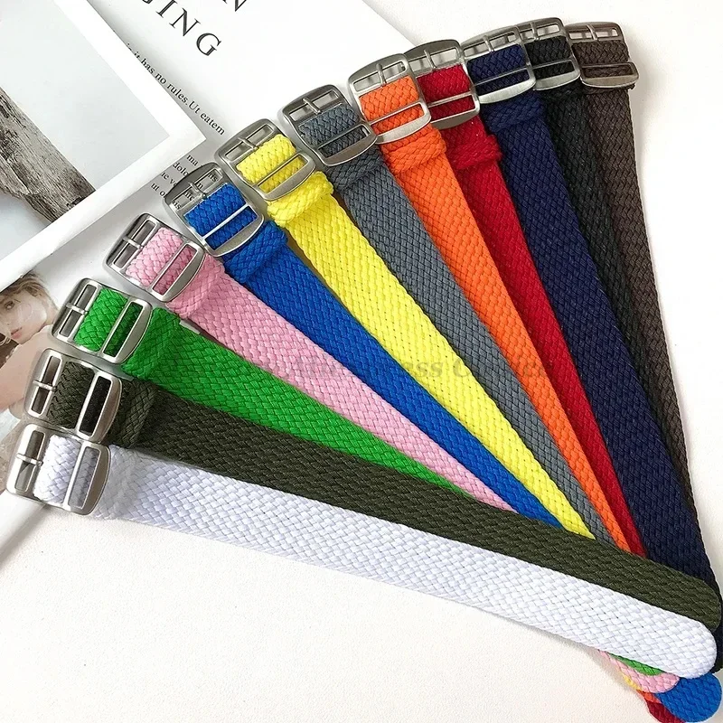 Fabric Woven Nylon Watch Band  - Perlon Strap Woven ulasan dan harga